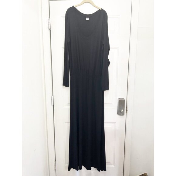 Revolve LNA Long Sleeved Black Dress Large euc - Picture 7 of 7